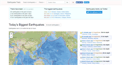 Desktop Screenshot of es.earthquaketrack.com